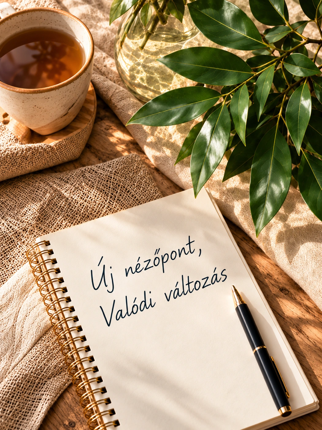 Új nézőpont. Valódi változás.